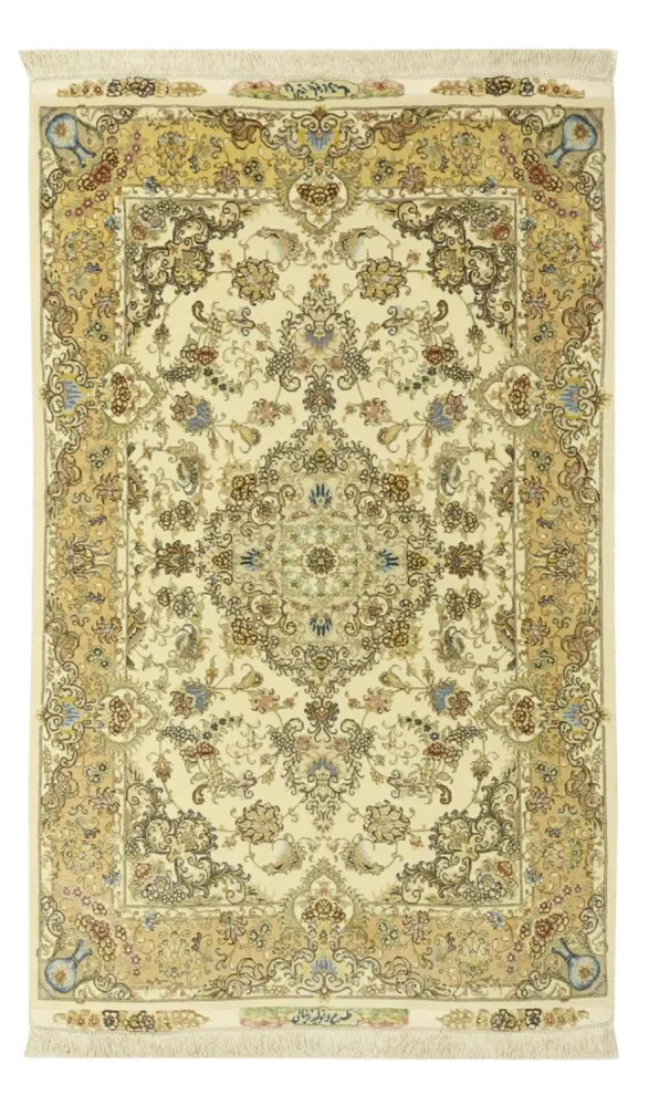 Persisk teppe - Tabriz - Royal - 160 x 99 cm - beige