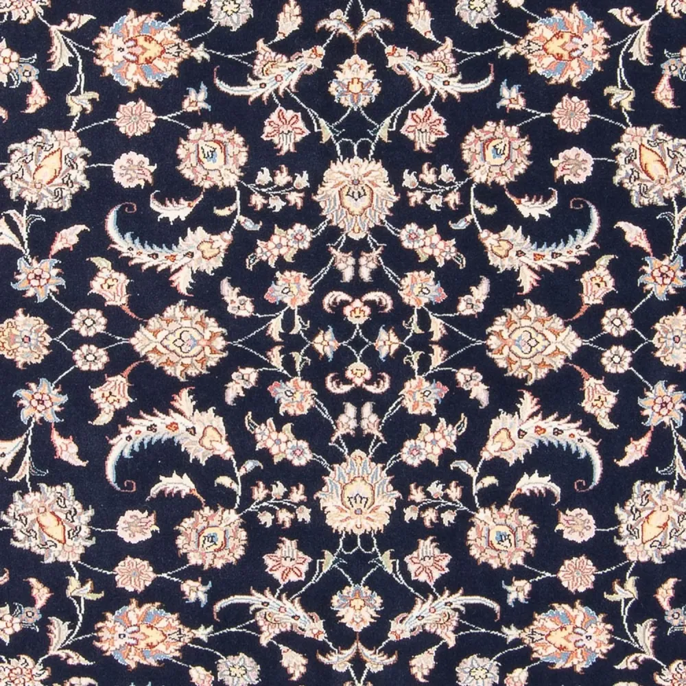 Persisk teppe - Tabriz - Royal - 196 x 150 cm - mørkeblå