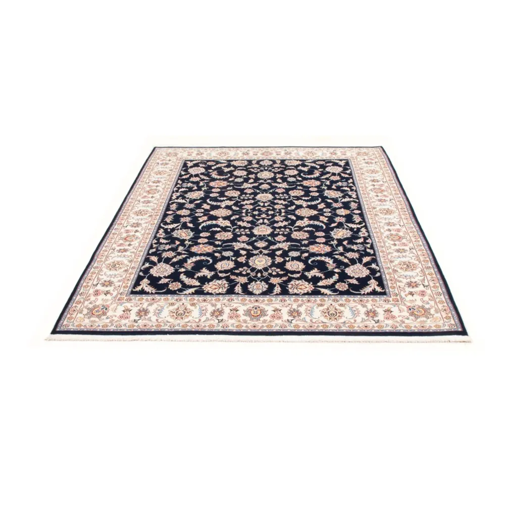 Persisk teppe - Tabriz - Royal - 196 x 150 cm - mørkeblå