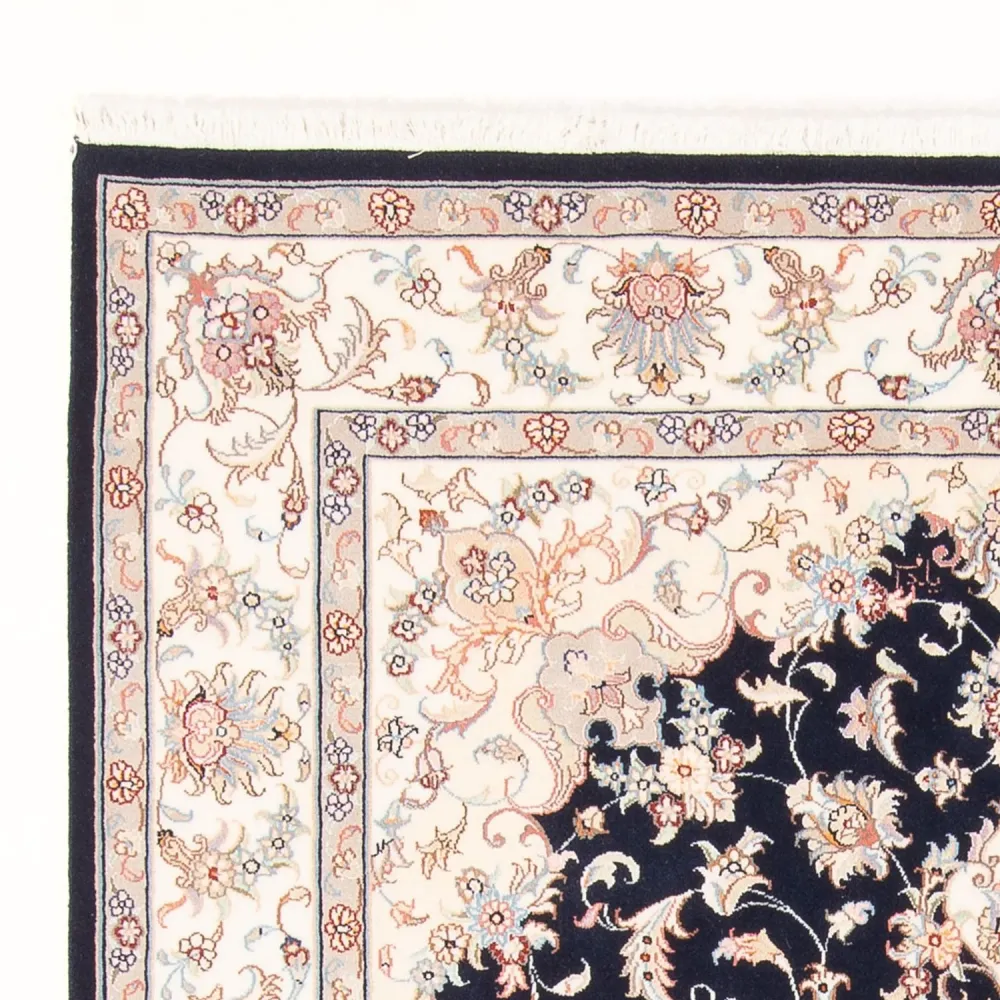 Persisk teppe - Tabriz - Royal - 197 x 149 cm - mørkeblå