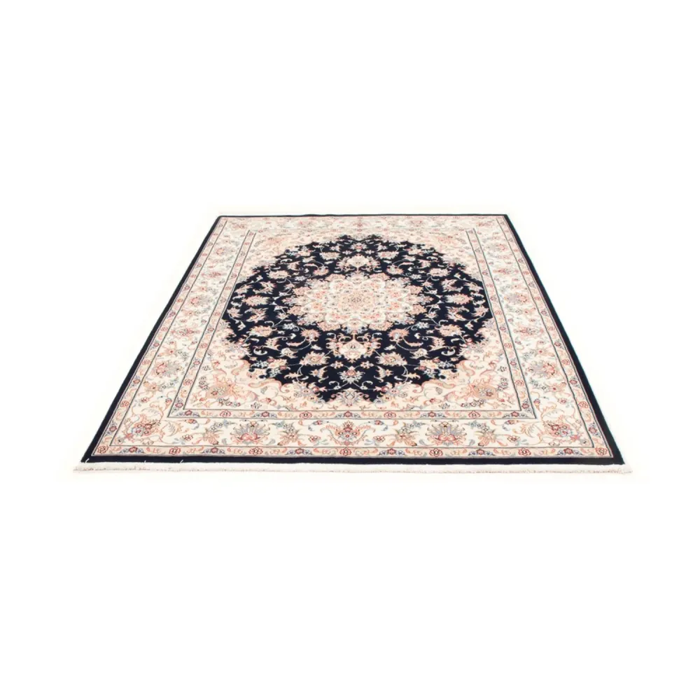 Persisk teppe - Tabriz - Royal - 200 x 149 cm - mørkeblå