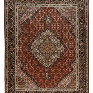 Persisk teppe - Tabriz - Royal - 200 x 150 cm - rød