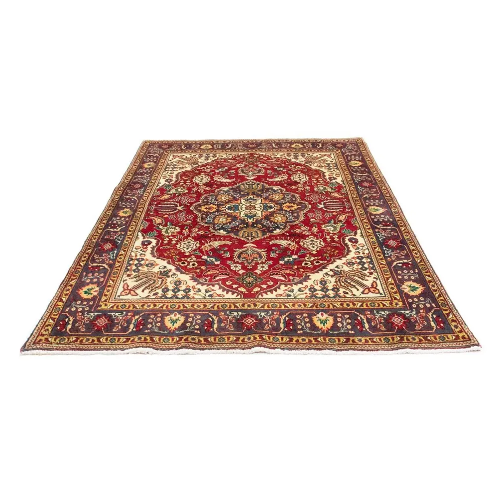 Persisk teppe - Tabriz - Royal - 200 x 150 cm - rød