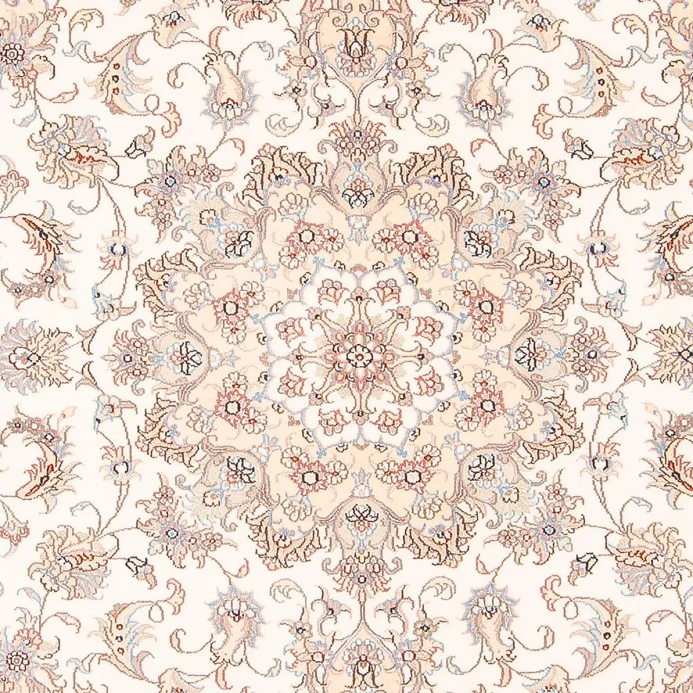 Persisk teppe - Tabriz - Royal - 200 x 151 cm - krem