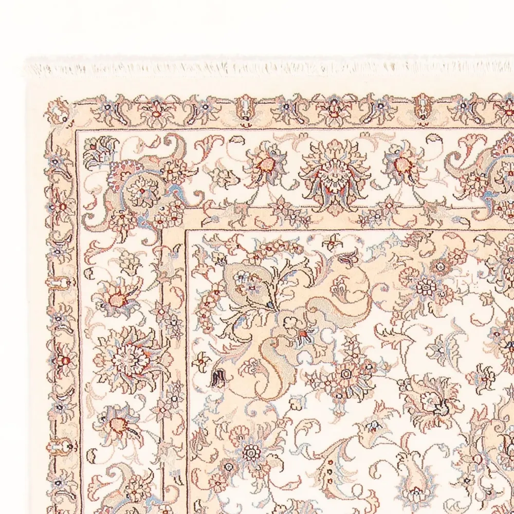 Persisk teppe - Tabriz - Royal - 200 x 151 cm - krem