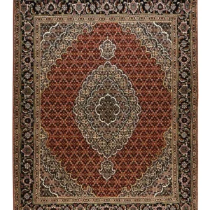 Persisk teppe - Tabriz - Royal - 200 x 152 cm - rød
