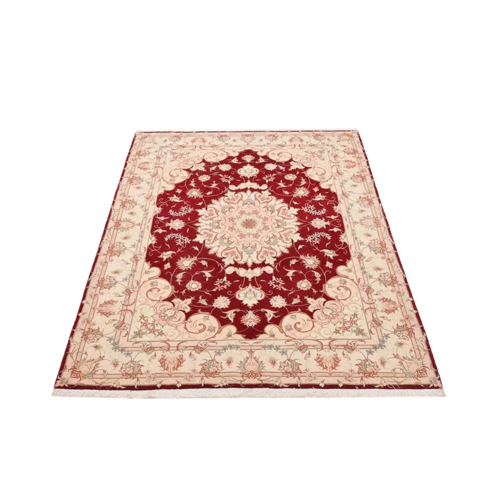 Persisk teppe - Tabriz - Royal - 200 x 152 cm - rød