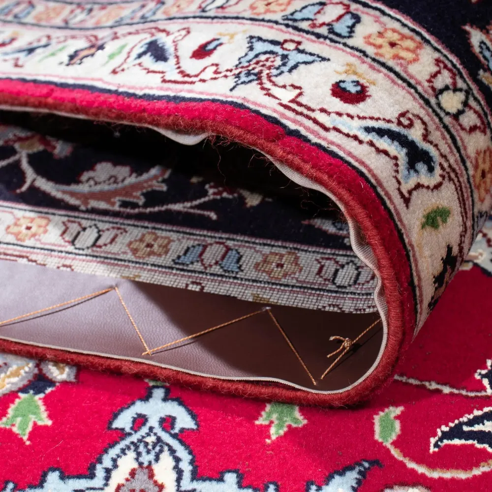 Persisk teppe - Tabriz - Royal - 200 x 153 cm - mørk rød