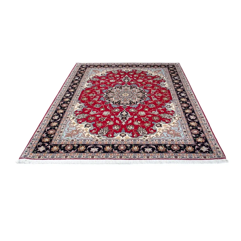 Persisk teppe - Tabriz - Royal - 200 x 153 cm - mørk rød