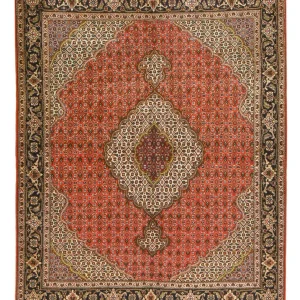 Persisk teppe - Tabriz - Royal - 200 x 154 cm - rød