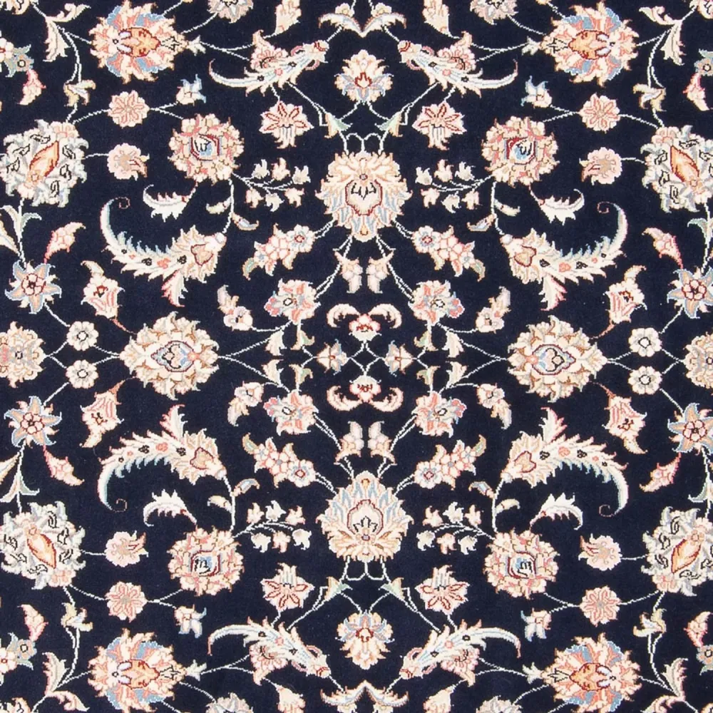 Persisk teppe - Tabriz - Royal - 201 x 149 cm - mørkeblå