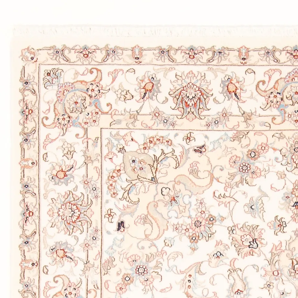 Persisk teppe - Tabriz - Royal - 201 x 150 cm - krem