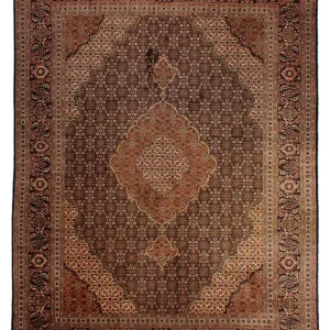 Persisk teppe - Tabriz - Royal - 202 x 150 cm - brun
