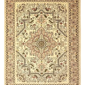 Persisk teppe - Tabriz - Royal - 203 x 147 cm - beige