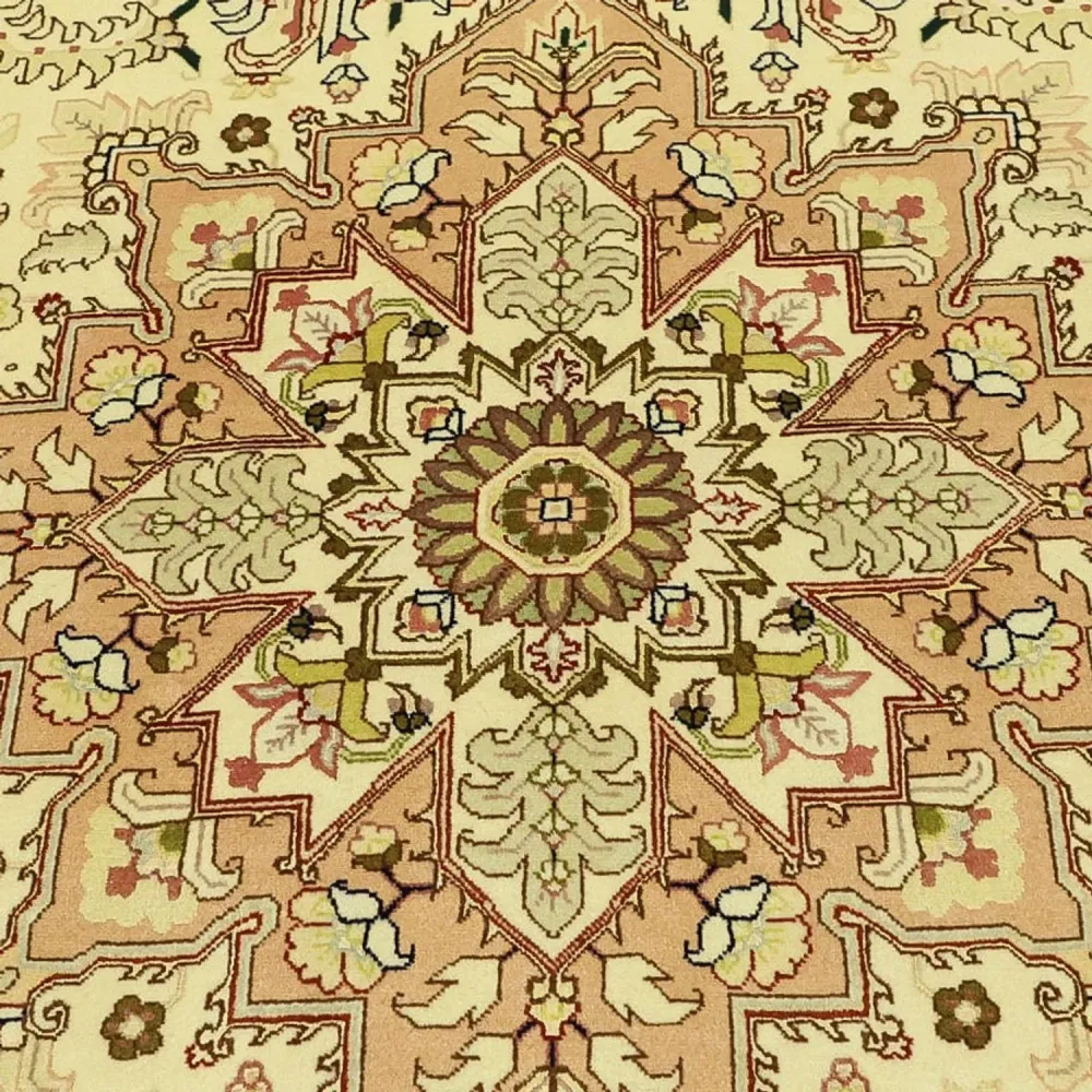 Persisk teppe - Tabriz - Royal - 203 x 147 cm - beige