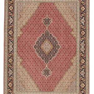 Persisk teppe - Tabriz - Royal - 205 x 150 cm - rød