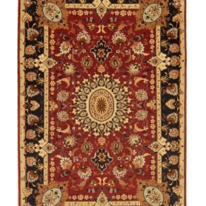 Persisk teppe - Tabriz - Royal - 207 x 148 cm - rød