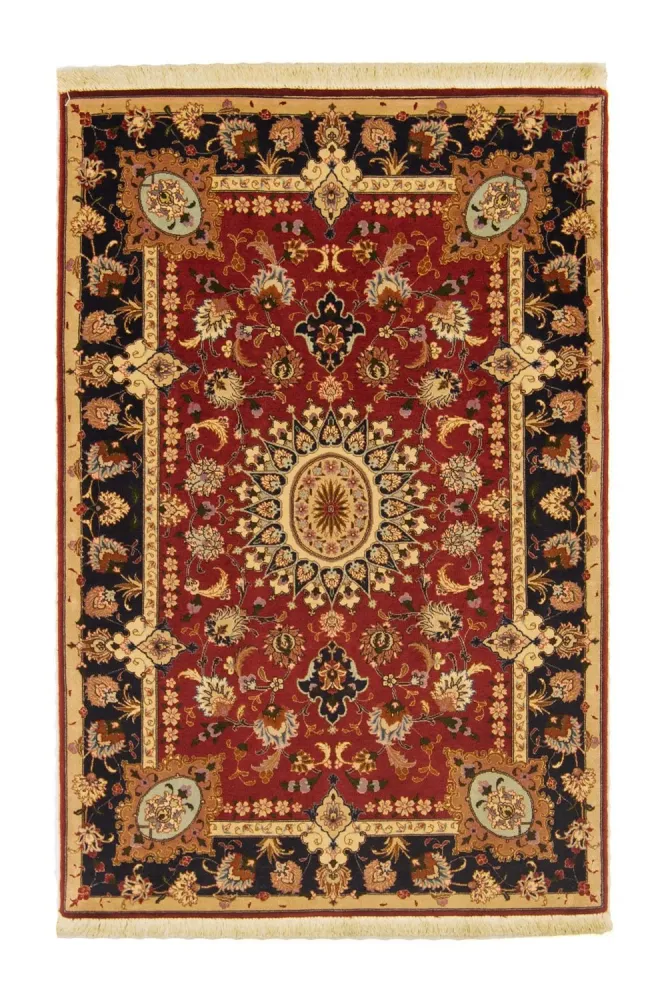 Persisk teppe - Tabriz - Royal - 207 x 148 cm - rød
