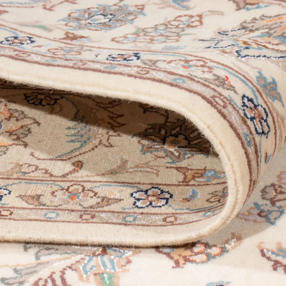 Persisk teppe - Tabriz - Royal - 213 x 150 cm - krem