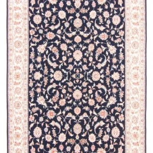 Persisk teppe - Tabriz - Royal - 237 x 167 cm - mørkeblå