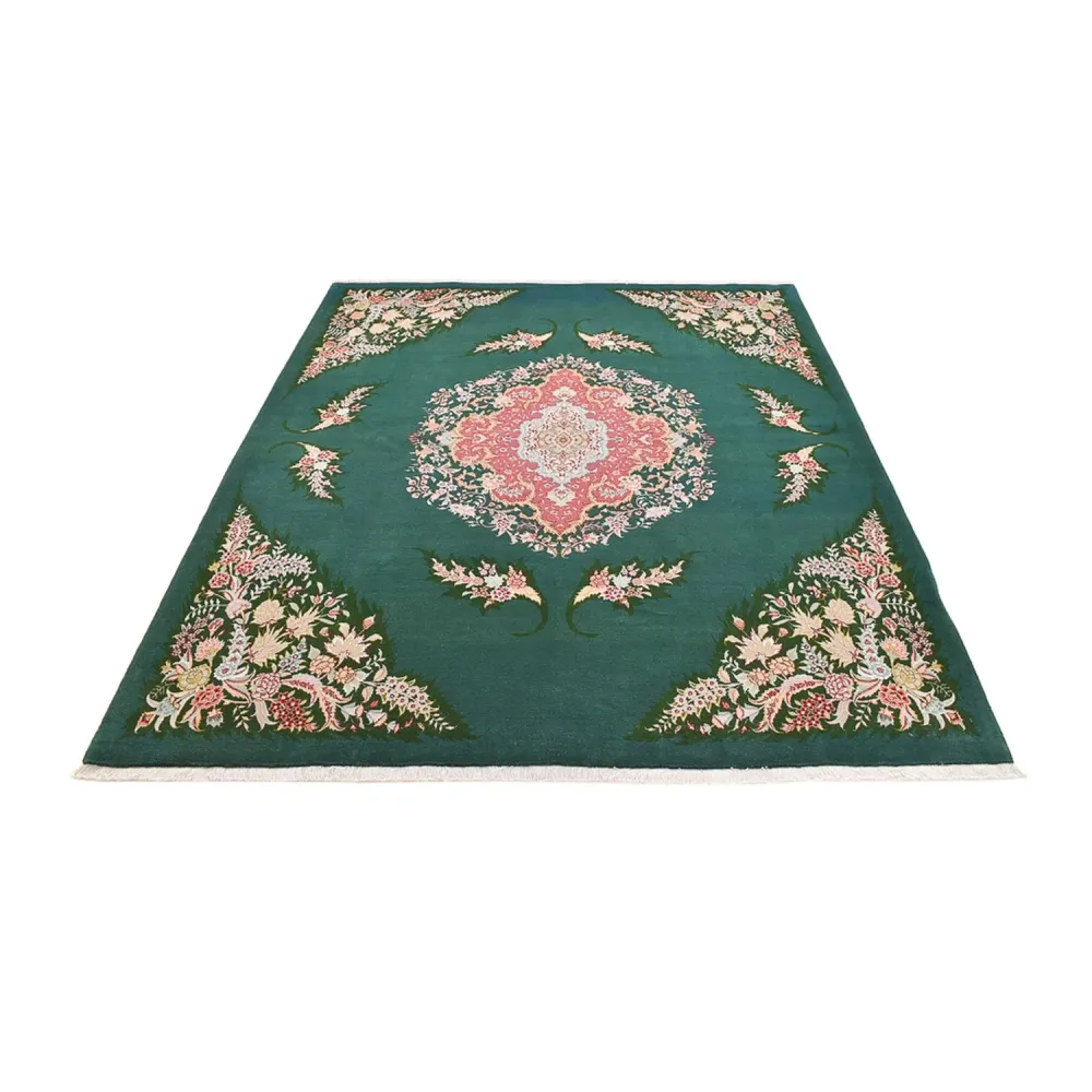Persisk teppe - Tabriz - Royal - 250 x 200 cm - grønn