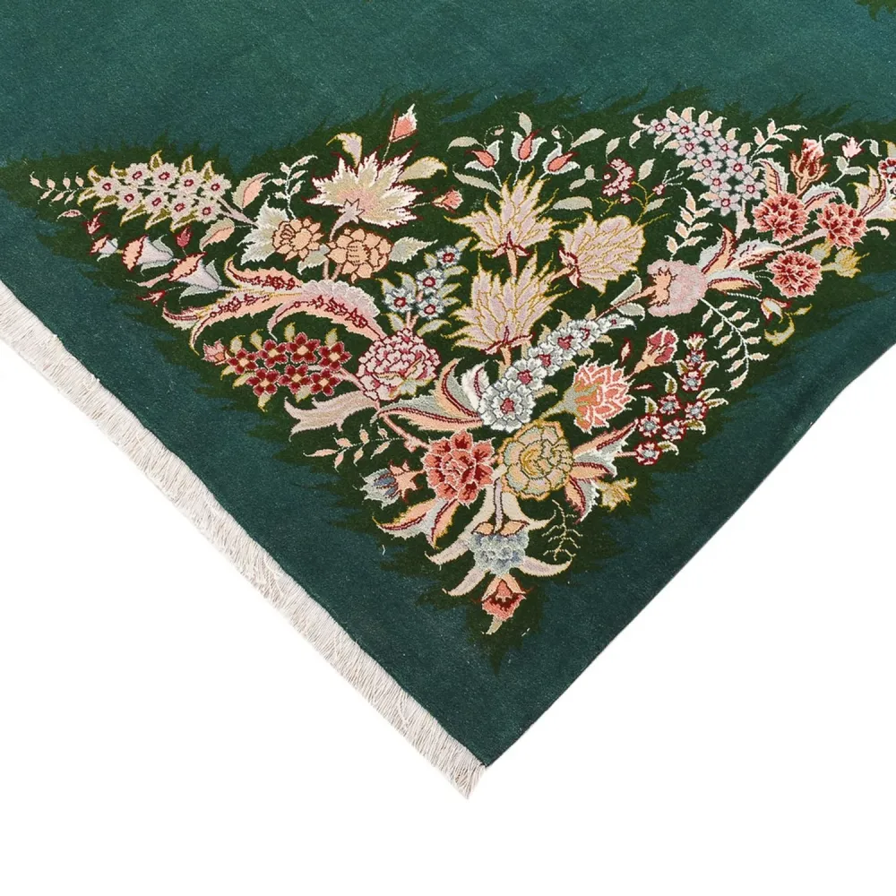 Persisk teppe - Tabriz - Royal - 250 x 200 cm - grønn
