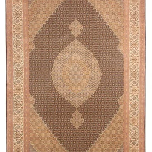Persisk teppe - Tabriz - Royal - 297 x 200 cm - mørkeblå
