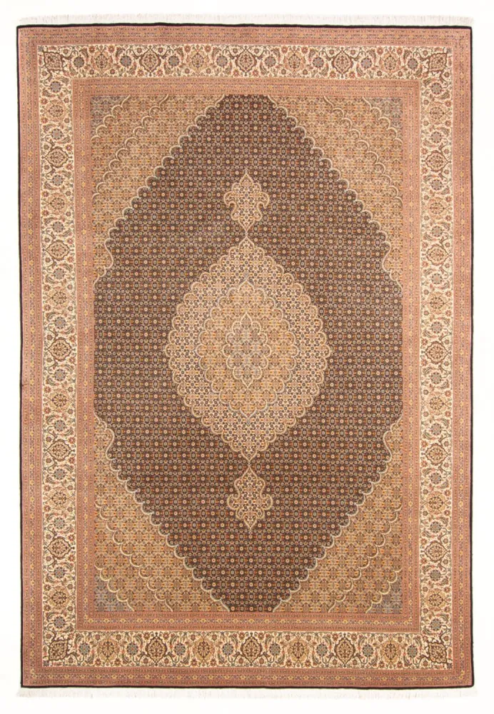 Persisk teppe - Tabriz - Royal - 297 x 200 cm - mørkeblå