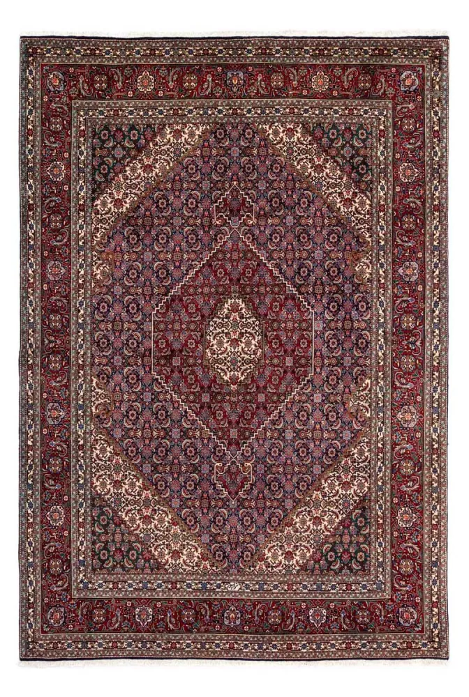 Persisk teppe - Tabriz - Royal - 298 x 202 cm - mørk rød