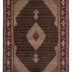 Persisk teppe - Tabriz - Royal - 298 x 207 cm - mørkeblå