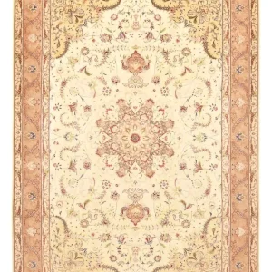 Persisk teppe - Tabriz - Royal - 300 x 200 cm - lys beige