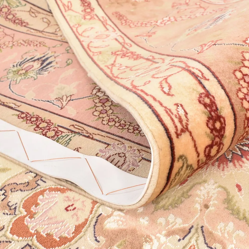Persisk teppe - Tabriz - Royal - 300 x 200 cm - lys beige