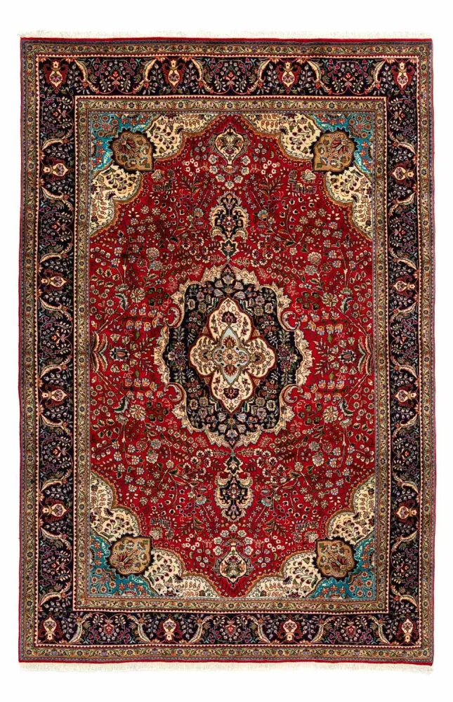 Persisk teppe - Tabriz - Royal - 302 x 206 cm - rød