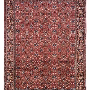 Persisk teppe - Tabriz - Royal - 346 x 250 cm - rød