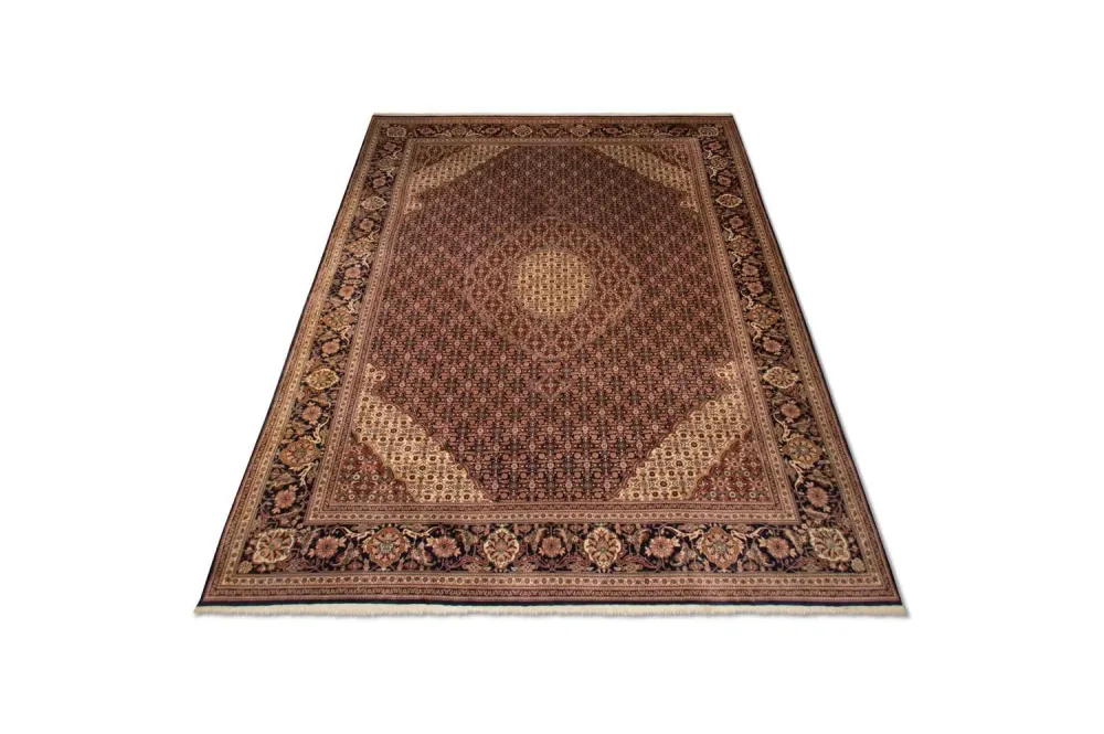 Persisk teppe - Tabriz - Royal - 353 x 252 cm - mørkeblå