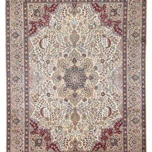 Persisk teppe - Tabriz - Royal - 392 x 303 cm - beige