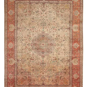 Persisk teppe - Tabriz - Royal - 486 x 350 cm - beige