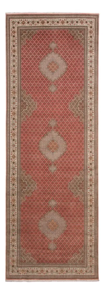 Persisk teppe - Tabriz - Royal - 600 x 200 cm - rød