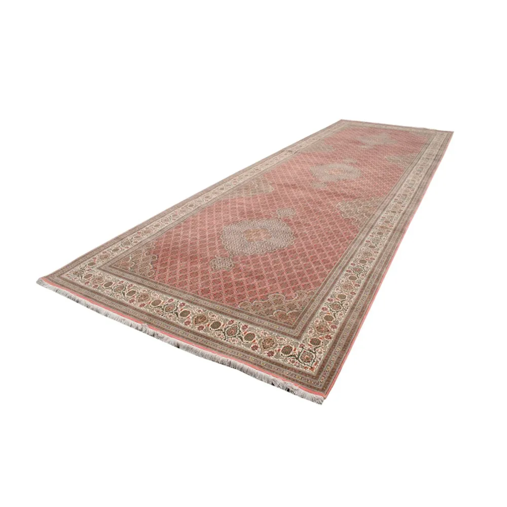 Persisk teppe - Tabriz - Royal - 600 x 200 cm - rød