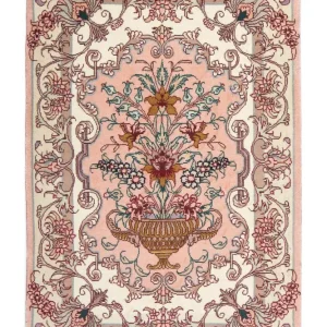 Persisk teppe - Tabriz - Royal - 90 x 60 cm - beige