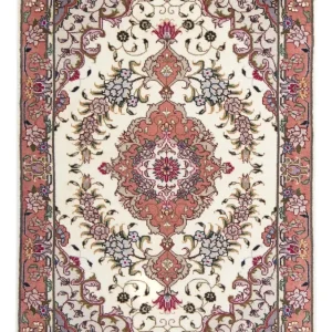 Persisk teppe - Tabriz - Royal - 90 x 60 cm - beige