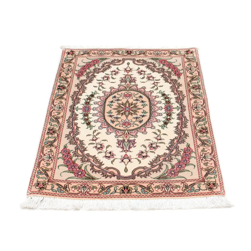 Persisk teppe - Tabriz - Royal - 90 x 60 cm - beige