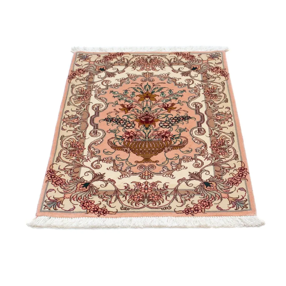 Persisk teppe - Tabriz - Royal - 90 x 60 cm - beige