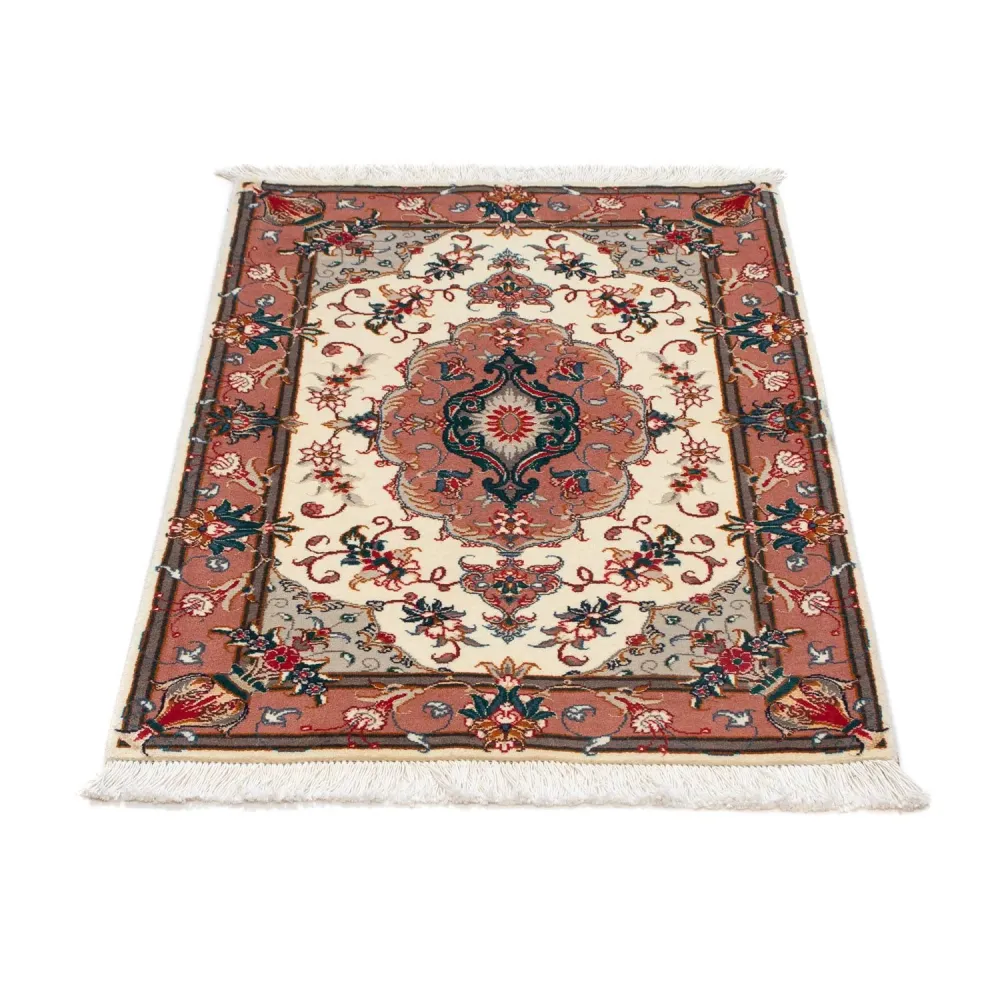 Persisk teppe - Tabriz - Royal - 90 x 60 cm - beige