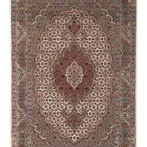 Persisk teppe - Tabriz - Royal - 90 x 60 cm - beige