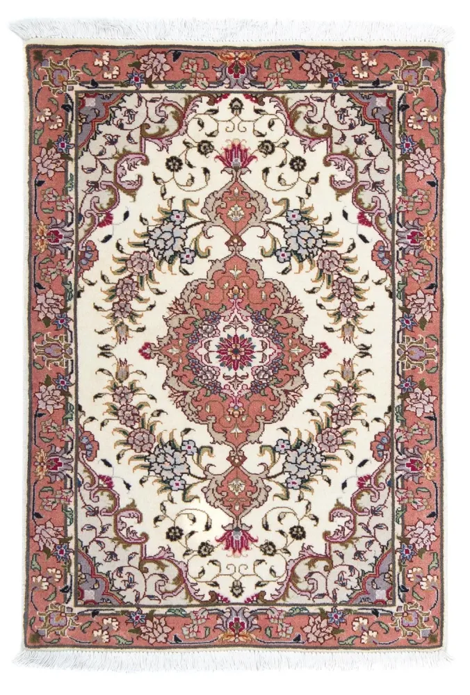 Persisk teppe - Tabriz - Royal - 90 x 60 cm - beige
