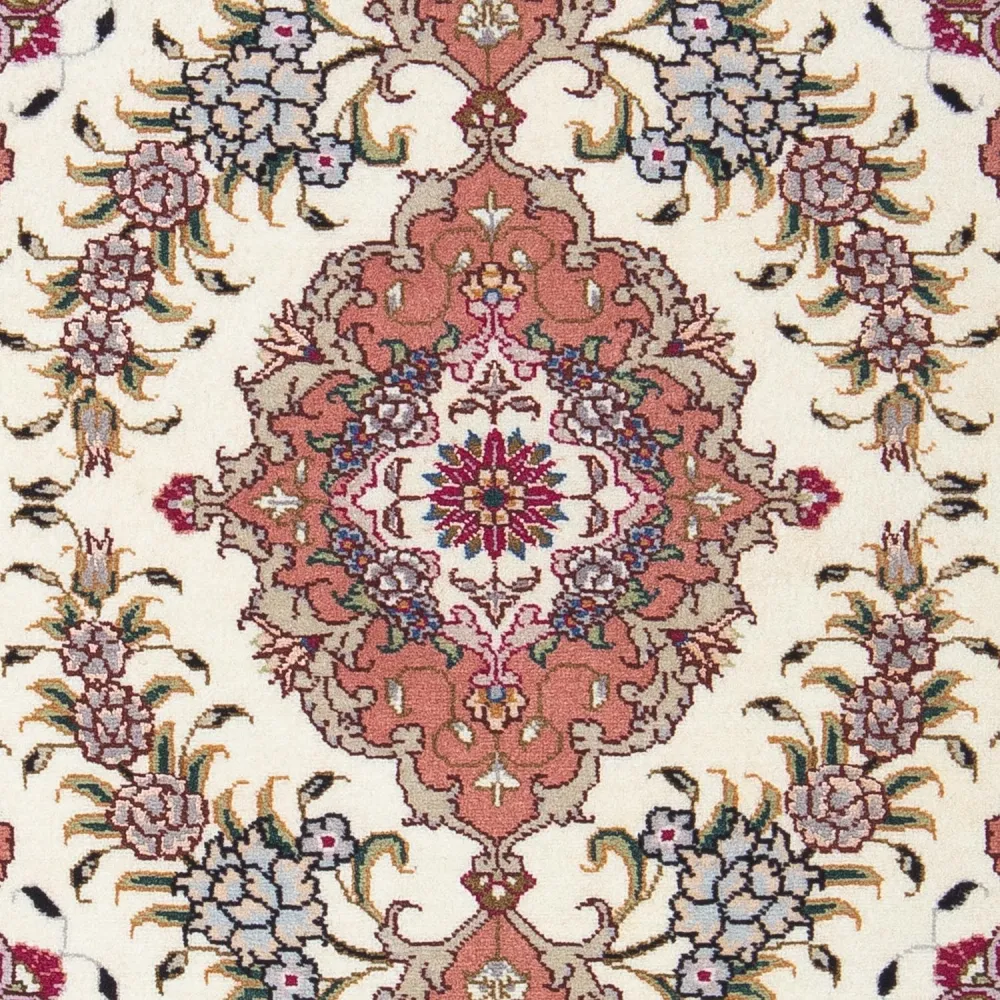 Persisk teppe - Tabriz - Royal - 90 x 60 cm - beige