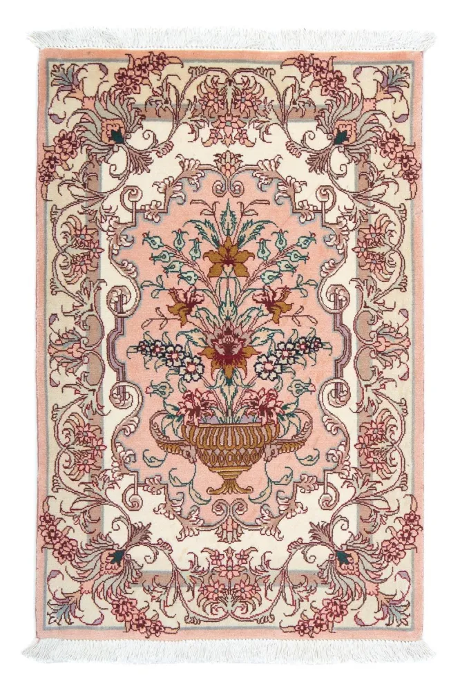 Persisk teppe - Tabriz - Royal - 90 x 60 cm - beige