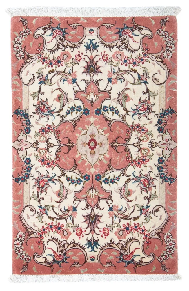 Persisk teppe - Tabriz - Royal - 90 x 60 cm - beige