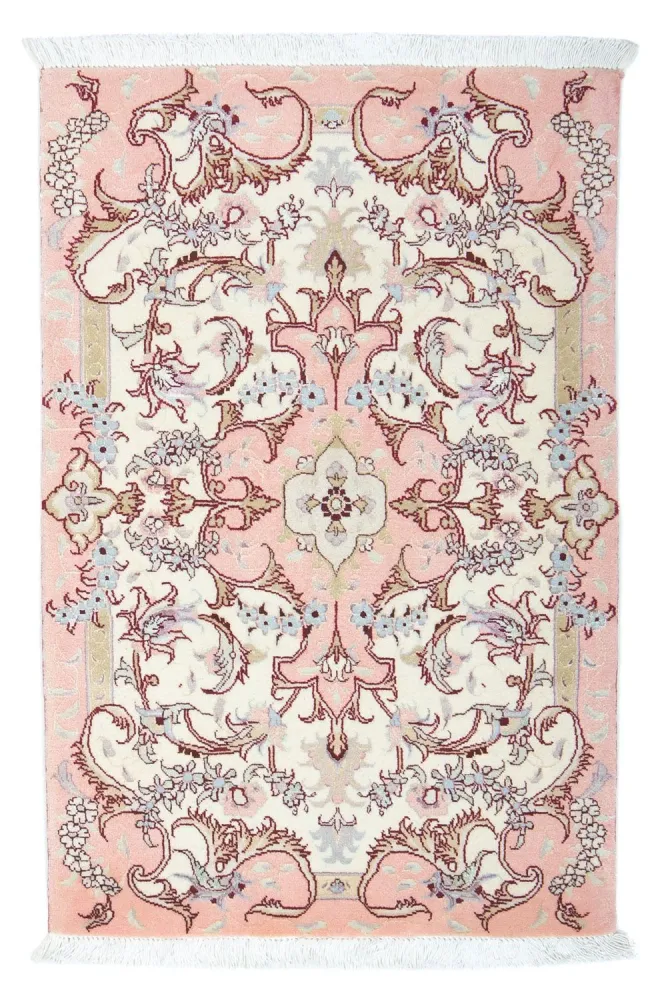 Persisk teppe - Tabriz - Royal - 91 x 60 cm - beige